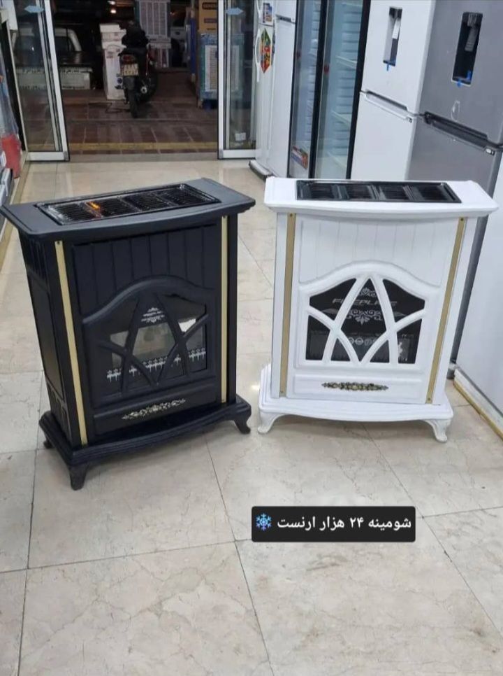 بخاری گازی شومینه ارنست جنرال  نیمه اتوماتیک با سیستم ODS