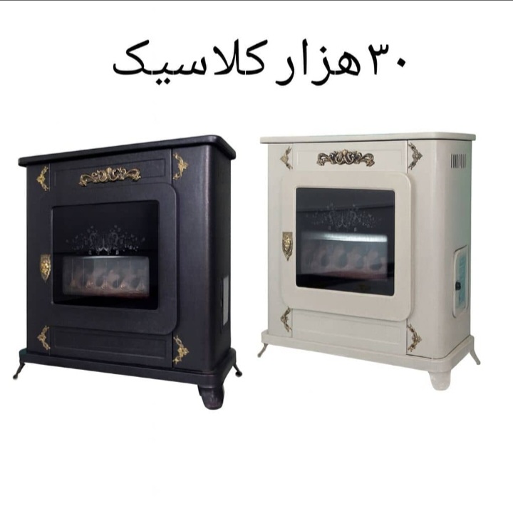 بخاری گازی طرح شومینه ۳۰ هزار کلاسیک جنرال پاک