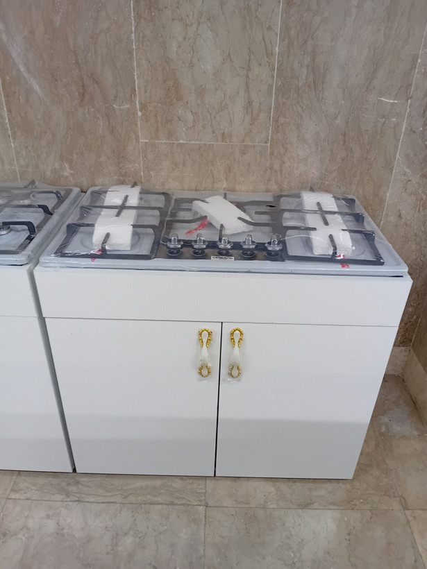 اجاق گاز MDF صحفه استیل ۵شعله جنرال