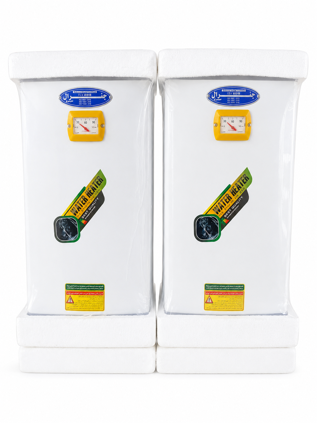 ابگرمکن برقی ظرفیت ۷۰لیتری دیواری سفارشی زودجوش باکارانتی شرکتی جنرال